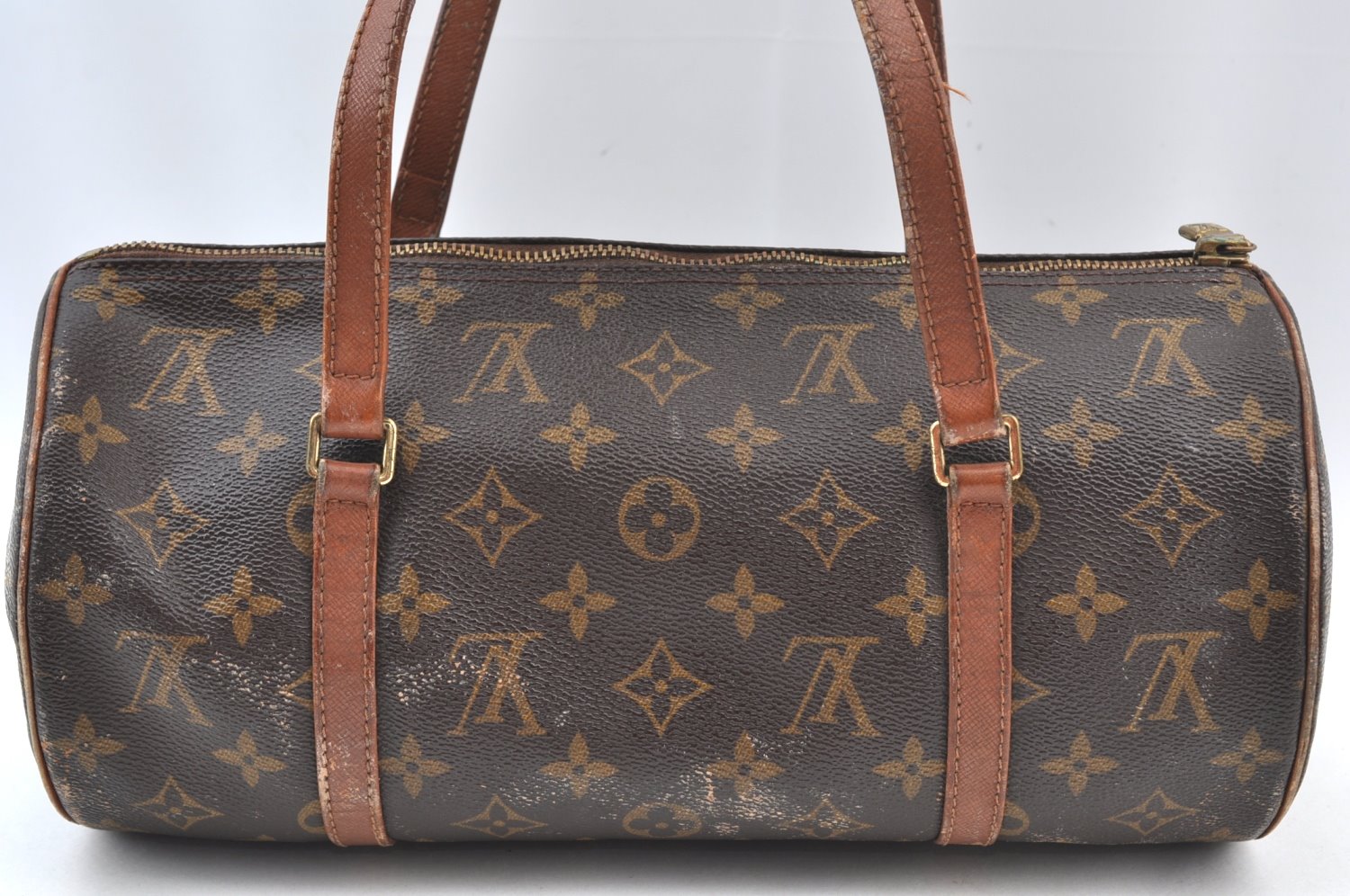 Authentic Louis Vuitton Monogram Papillon 30 Hand Bag Old Model LV 5858H