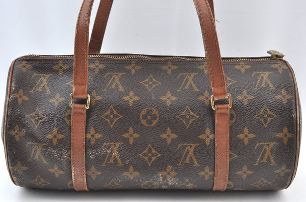 Authentic Louis Vuitton Monogram Papillon 30 Hand Bag Old Model LV 5858H