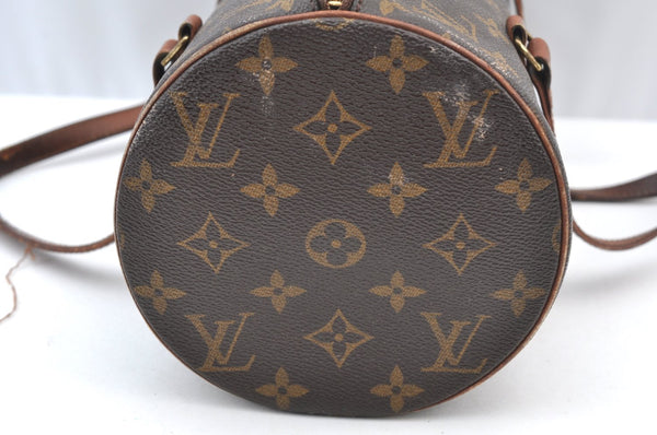 Authentic Louis Vuitton Monogram Papillon 30 Hand Bag Old Model LV 5858H
