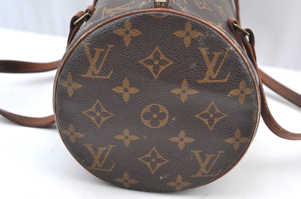 Authentic Louis Vuitton Monogram Papillon 30 Hand Bag Old Model LV 5858H