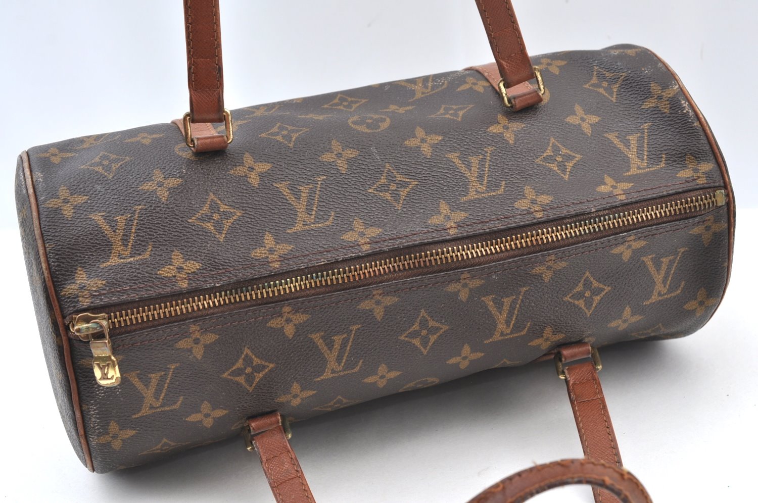 Authentic Louis Vuitton Monogram Papillon 30 Hand Bag Old Model LV 5858H