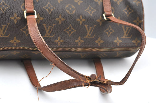 Authentic Louis Vuitton Monogram Papillon 30 Hand Bag Old Model LV 5858H