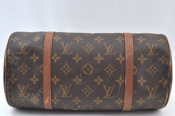 Authentic Louis Vuitton Monogram Papillon 30 Hand Bag Old Model LV 5858H