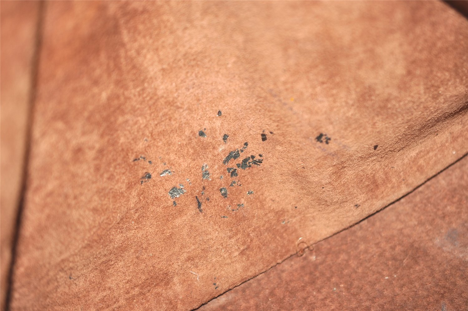 Authentic GUCCI Vintage Hand Bag Purse Leather Brown 5858I