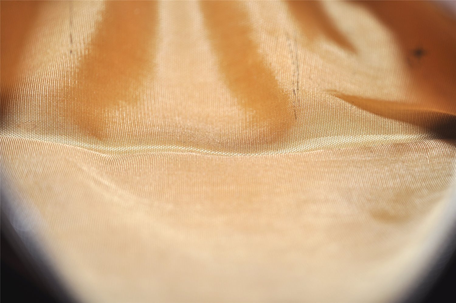 Authentic GUCCI Vintage Hand Bag Purse Leather Brown 5858I