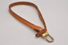 Auth Louis Vuitton Leather Strap For Pochette Accessoires Beige 13.8" LV 5859J