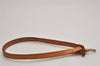 Auth Louis Vuitton Leather Strap For Pochette Accessoires Beige 13.8" LV 5859J