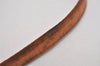 Auth Louis Vuitton Leather Strap For Pochette Accessoires Beige 13.8" LV 5859J