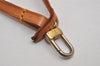 Auth Louis Vuitton Leather Strap For Pochette Accessoires Beige 13.8" LV 5859J