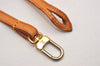 Auth Louis Vuitton Leather Strap For Pochette Accessoires Beige 13.8" LV 5859J