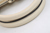 Authentic GUCCI Micro Guccissima GG Leather 2Way Hand Bag 449663 White 5860J