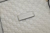 Authentic GUCCI Micro Guccissima GG Leather 2Way Hand Bag 449663 White 5860J