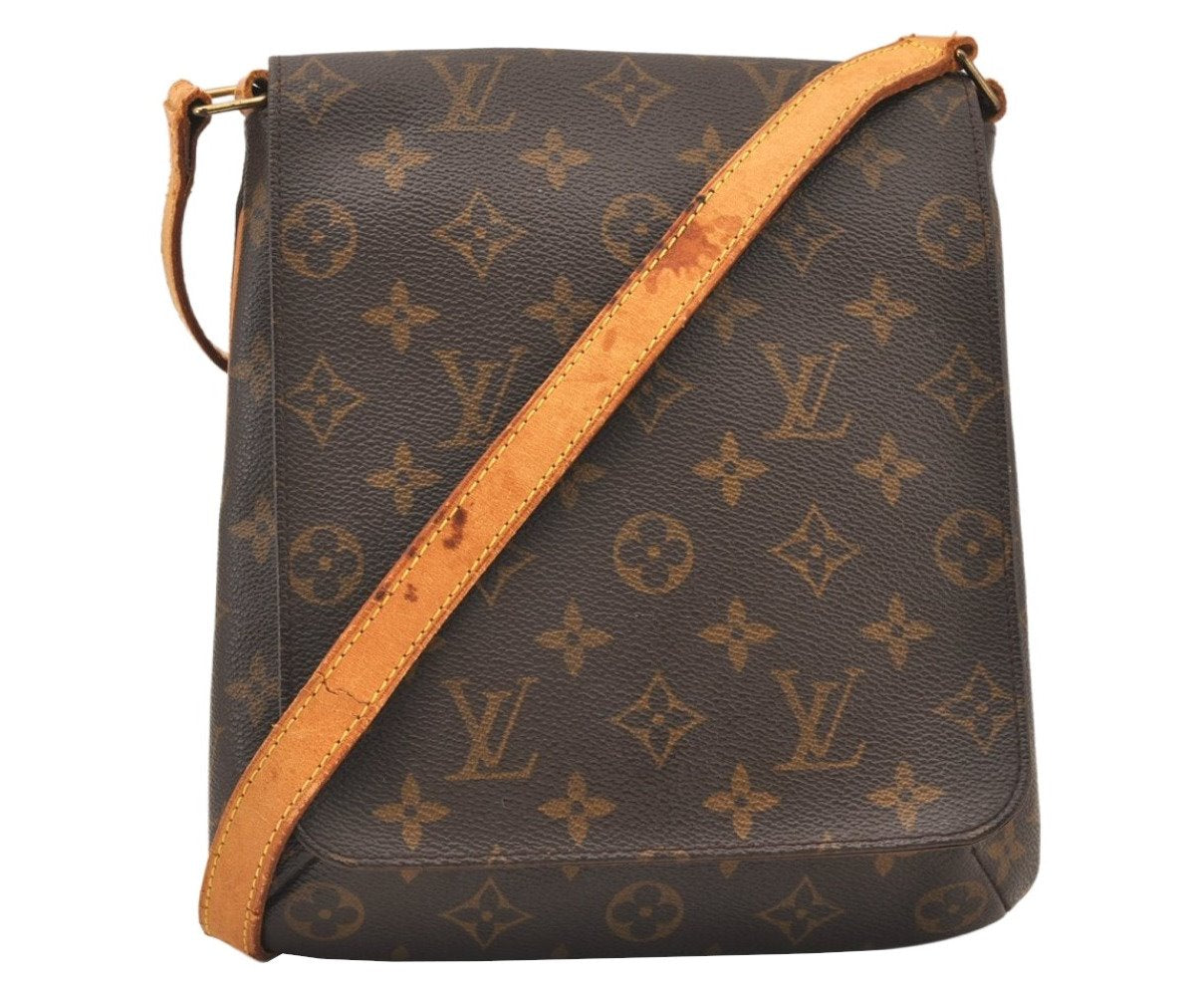 Authentic Louis Vuitton Monogram Musette Salsa Shoulder Bag Purse LV 5860K