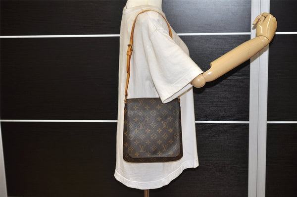 Authentic Louis Vuitton Monogram Musette Salsa Shoulder Bag Purse LV 5860K