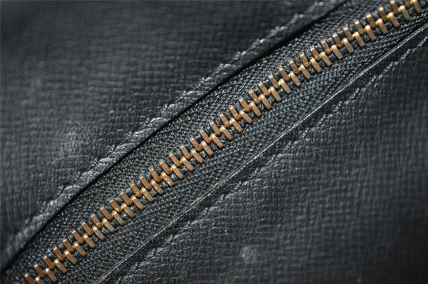 Auth Louis Vuitton Epi Trocadero 27 Shoulder Cross Bag Black M52302 LV 5861I