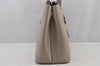 Authentic PRADA Vintage Saffiano Leather 2Way Shoulder Hand Bag Beige 5861J