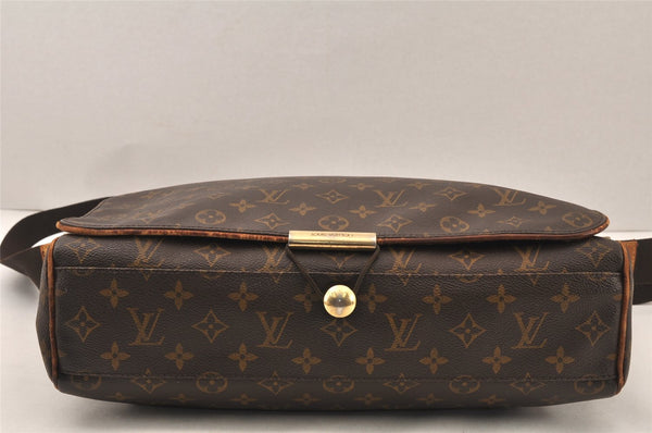 Authentic Louis Vuitton Monogram Abbesses Shoulder Bag M45257 LV 5861K