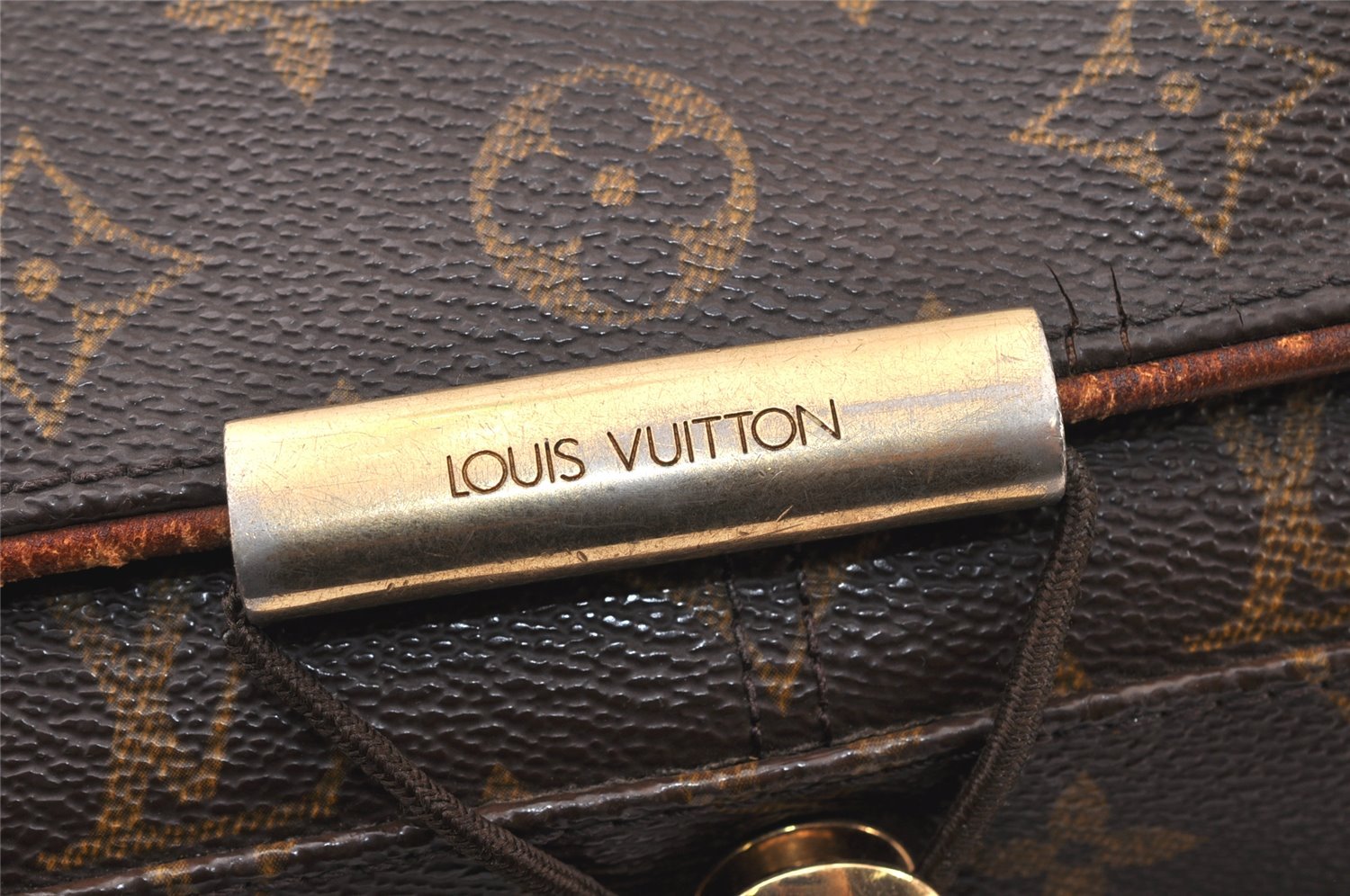 Authentic Louis Vuitton Monogram Abbesses Shoulder Bag M45257 LV 5861K