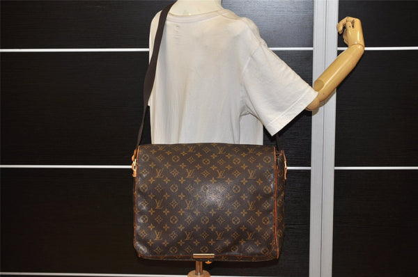 Authentic Louis Vuitton Monogram Abbesses Shoulder Bag M45257 LV 5861K