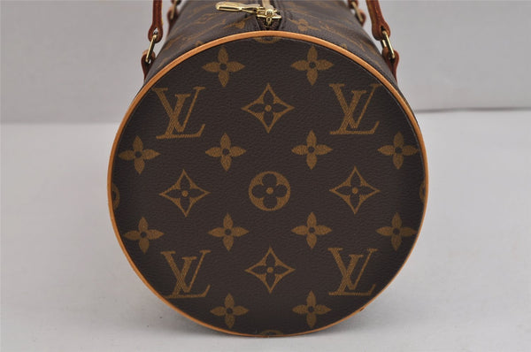 Authentic Louis Vuitton Monogram Papillon 30 Hand Bag M51385 LV 5862J