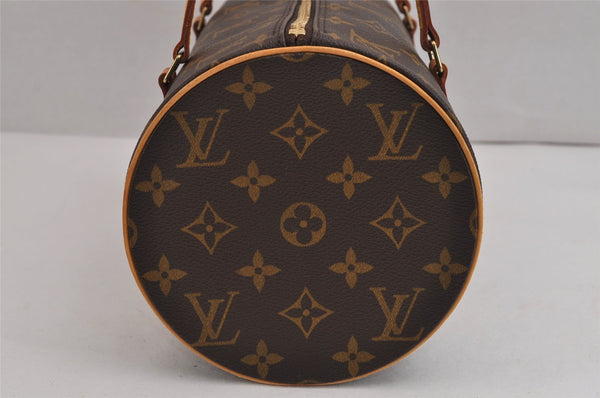 Authentic Louis Vuitton Monogram Papillon 30 Hand Bag M51385 LV 5862J