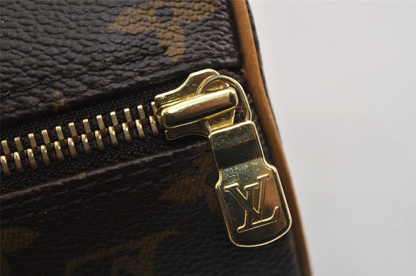 Authentic Louis Vuitton Monogram Papillon 30 Hand Bag M51385 LV 5862J