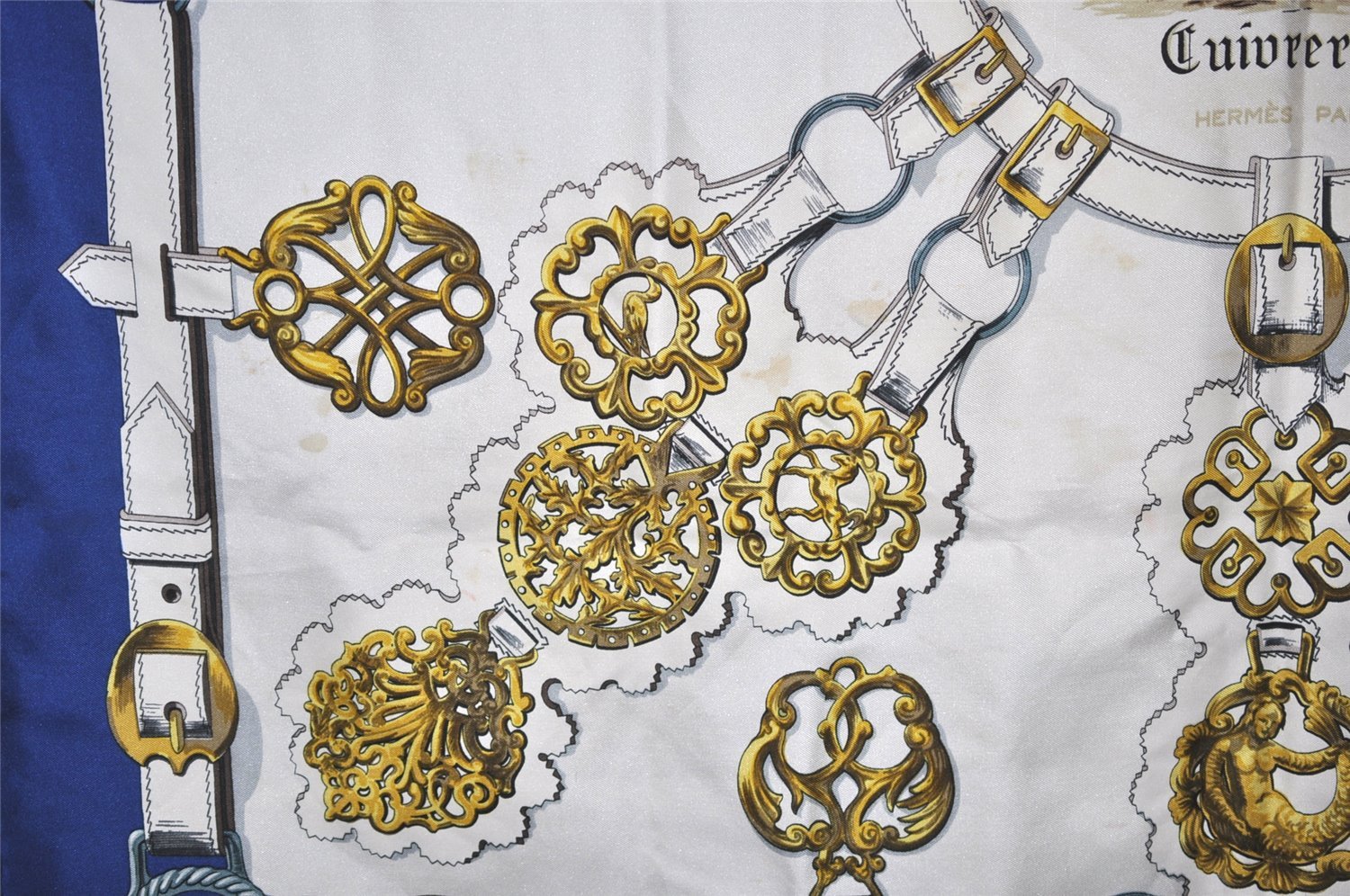 Authentic HERMES Carre 90 Scarf 