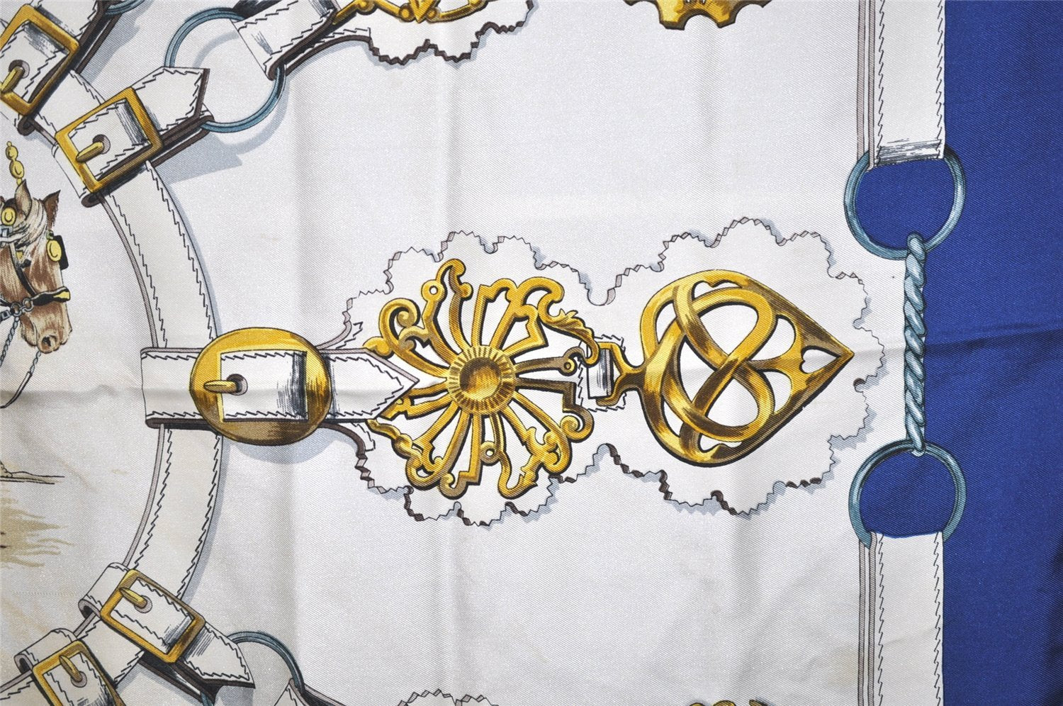 Authentic HERMES Carre 90 Scarf 