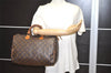 Authentic Louis Vuitton Monogram Speedy 35 Hand Boston Bag M41524 LV 5863I