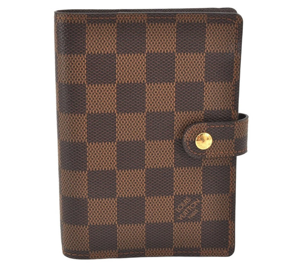 Authentic Louis Vuitton Damier Agenda PM Notebook Cover R20700 LV 5864K