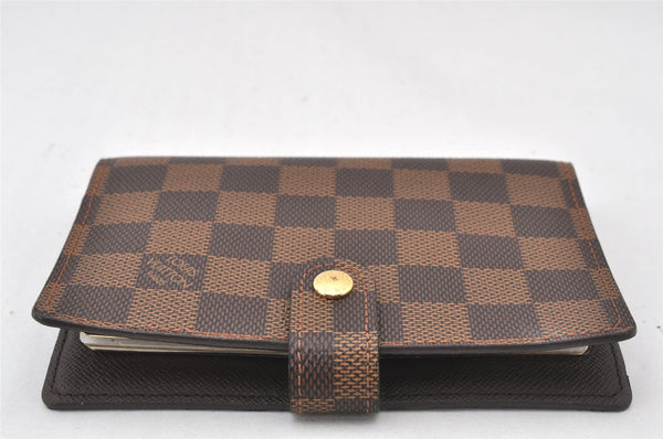 Authentic Louis Vuitton Damier Agenda PM Notebook Cover R20700 LV 5864K