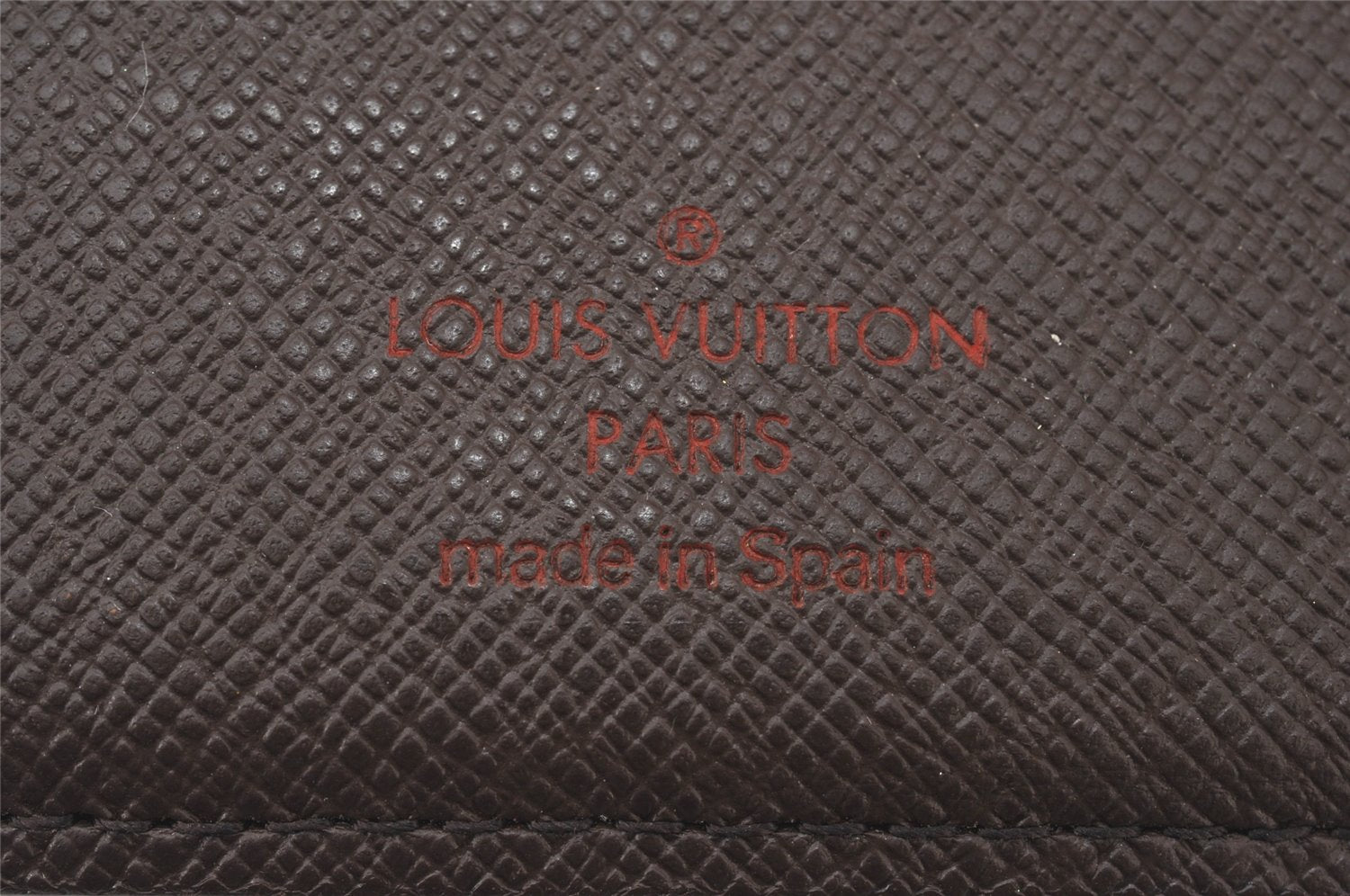 Authentic Louis Vuitton Damier Agenda PM Notebook Cover R20700 LV 5864K