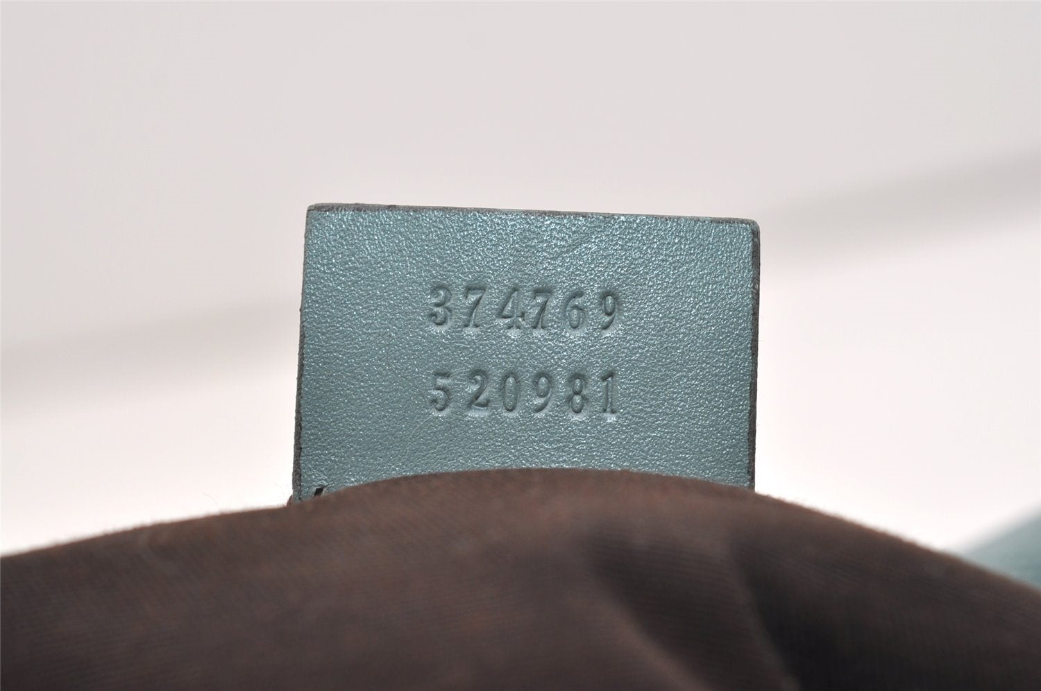 Authentic GUCCI Impreme 2Way Boston Bag GG PVC Leather 374769 Light Blue 5865J