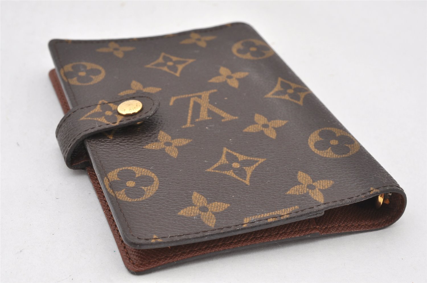 Authentic Louis Vuitton Monogram Agenda PM Notebook Cover R20005 LV 5865K