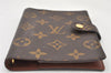 Authentic Louis Vuitton Monogram Agenda PM Notebook Cover R20005 LV 5865K