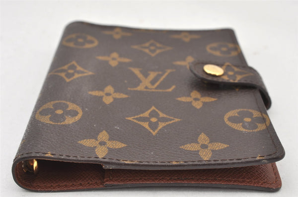 Authentic Louis Vuitton Monogram Agenda PM Notebook Cover R20005 LV 5865K