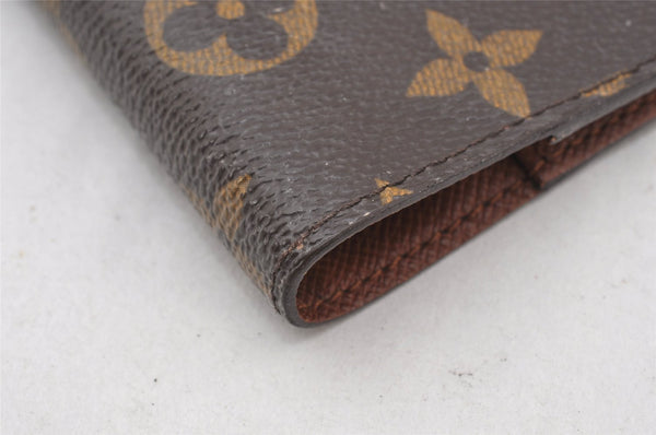 Authentic Louis Vuitton Monogram Agenda PM Notebook Cover R20005 LV 5865K