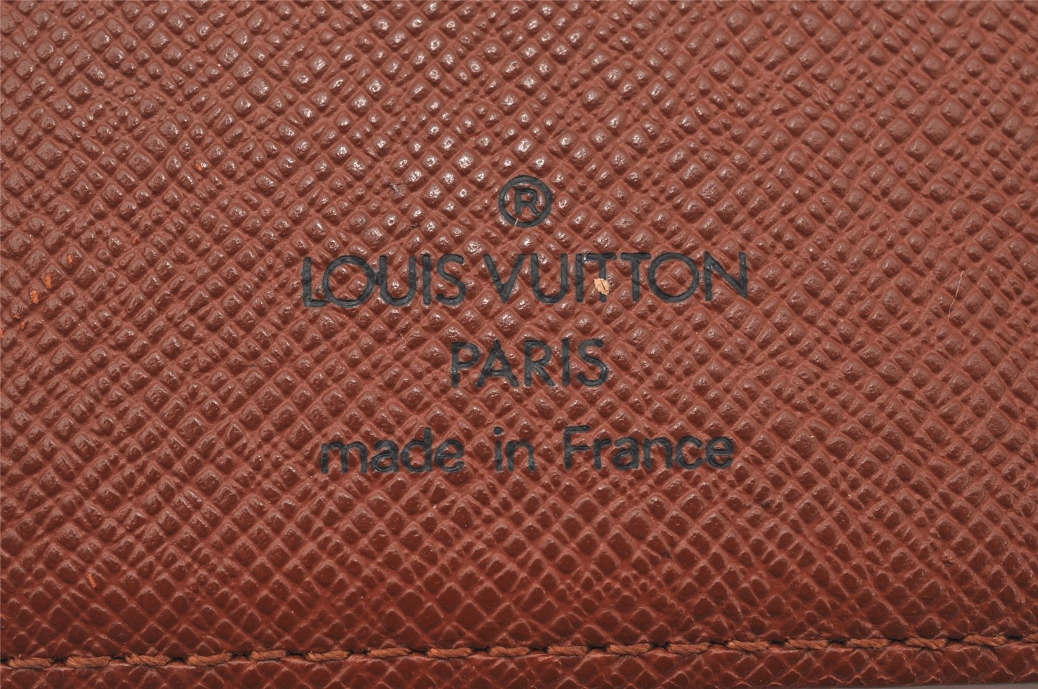 Authentic Louis Vuitton Monogram Agenda PM Notebook Cover R20005 LV 5865K