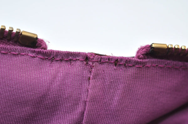 Authentic GUCCI Abbey Hand Tote Bag Purse GG Canvas Leather 141471 Brown 5872I