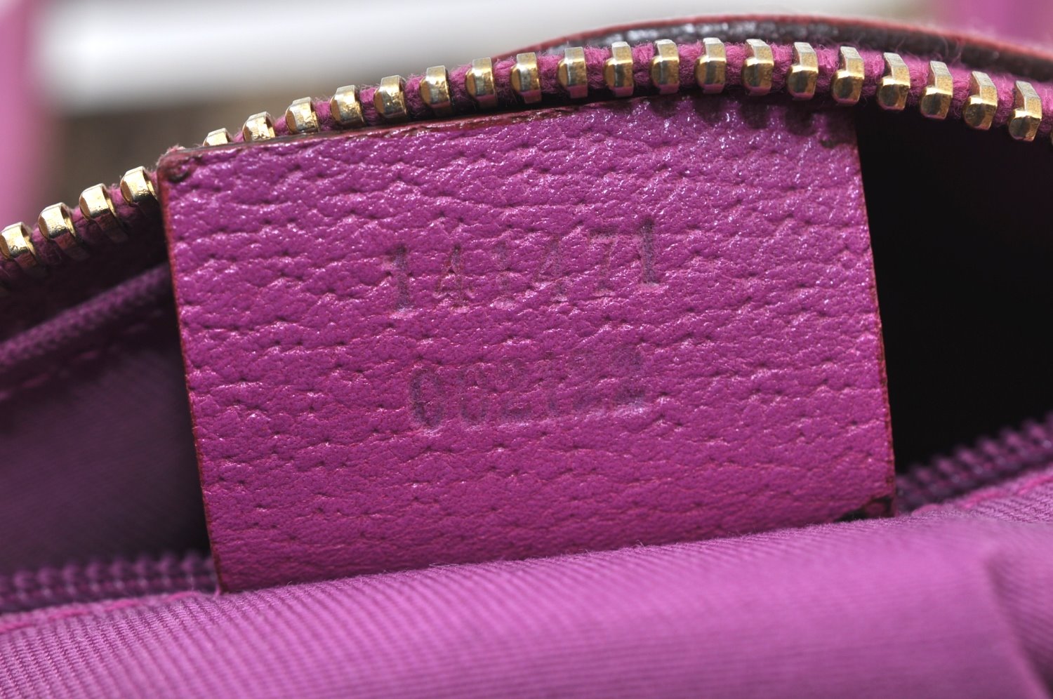 Authentic GUCCI Abbey Hand Tote Bag Purse GG Canvas Leather 141471 Brown 5872I