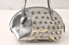 Authentic GUCCI Children's Leather Hand Bag Purse 311171 Silver Junk 5874K