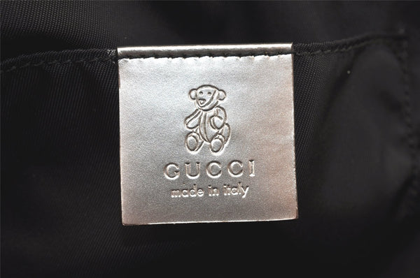 Authentic GUCCI Children's Leather Hand Bag Purse 311171 Silver Junk 5874K