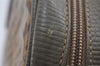 Authentic FENDI Zucchino Shoulder Cross Body Bag PVC Leather Brown Junk 5875I