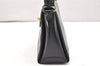 Authentic GUCCI Vintage Shoulder Hand Bag Purse Leather Black 5875K