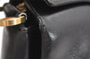Authentic GUCCI Vintage Shoulder Hand Bag Purse Leather Black 5875K