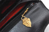 Authentic GUCCI Vintage Shoulder Hand Bag Purse Leather Black 5875K