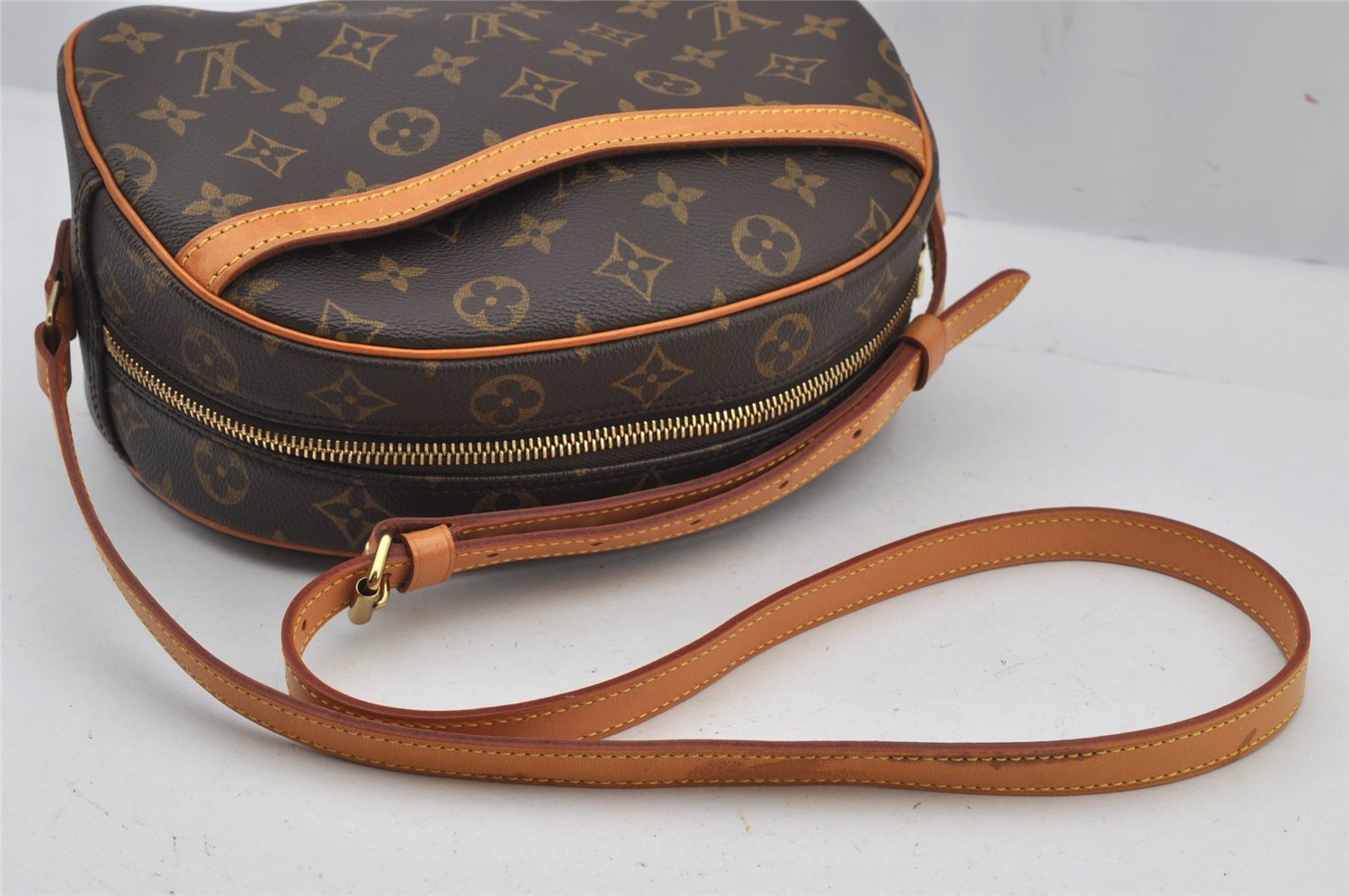 Authentic Louis Vuitton Monogram Blois Shoulder Cross Body Bag M51221 LV 5876J