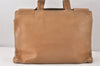 Authentic PRADA Vintage Leather Nappa Shoulder Hand Bag B8768 Beige 5876K