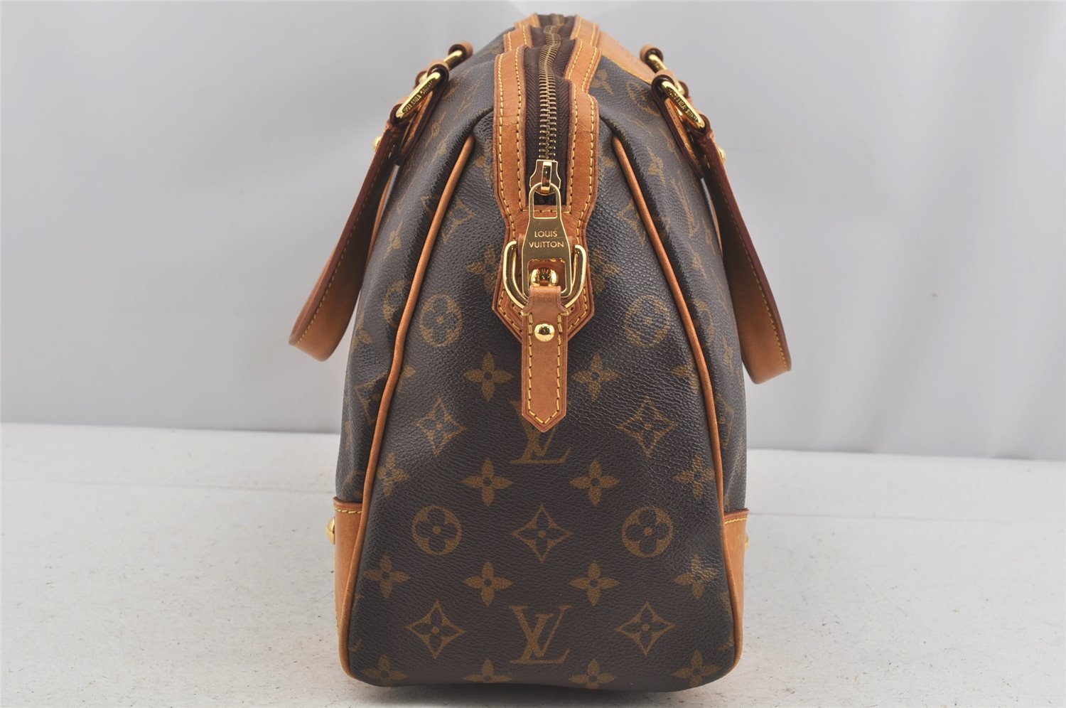 Authentic Louis Vuitton Monogram Retiro PM M40325 2Way Shoulder Hand Bag 5878J