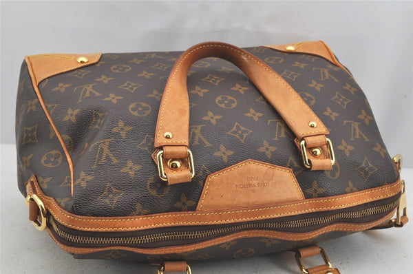 Authentic Louis Vuitton Monogram Retiro PM M40325 2Way Shoulder Hand Bag 5878J